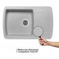 Кухонна мийка Lidz 770x490/200 GRA-09 (LIDZGRA09770490200) - Фото 2