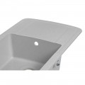 Кухонна мийка Lidz 770x490/200 GRA-09 (LIDZGRA09770490200) - Фото 4