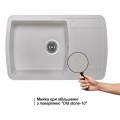 Кухонна мийка Lidz 770х490/200 STO-10 (LIDZSTO10770490200) - Фото 2