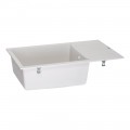 Кухонна мийка Lidz 781x510/200 WHI-01 (LIDZWHI01781510200) - Фото 3