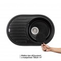 Кухонная мойка Lidz 780x500/200 BLM-14 (LIDZBLM14780500200) - Фото 2