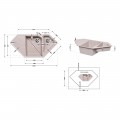 Кухонная мойка с дополнительной чашей Lidz 1000x500/225 COL-06 (LIDZCOL061000500225) - Фото 1