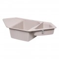 Кухонная мойка с дополнительной чашей Lidz 1000x500/225 COL-06 (LIDZCOL061000500225) - Фото 3