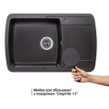 Кухонна мийка Lidz 770х490/200 GRF-13 (LIDZGRF13770490200) - Фото 2