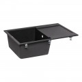 Кухонная мойка Lidz 790x495/230 GRF-13 (LIDZGRF13790495230) - Фото 3