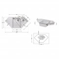 Кухонная мойка с дополнительной чашей Lidz 1000x500/225 GRA-09 (LIDZGRA091000500225) - Фото 1