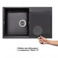 Кухонная мойка Lidz 790x495/230 BLM-14 (LIDZBLM14790495230) - Фото 2
