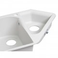 Кухонная мойка с дополнительной чашей Lidz 1000x500/225 STO-10 (LIDZSTO101000500225) - Фото 5