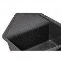 Кухонная мойка с дополнительной чашей Lidz 1000x500/225 GRF-13 (LIDZGRF131000500225) - Фото 4