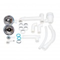 Кухонная мойка с дополнительной чашей Lidz 1000x500/225 BLM-14 (LIDZBLM141000500225) - Фото 6
