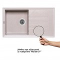 Кухонна мийка Lidz 860х500/240 MAR-07 (LIDZMAR07860500240) - Фото 2