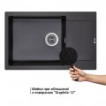 Кухонна мийка Lidz 781x510/200 GRF-13 (LIDZGRF13781510200) - Фото 2