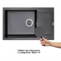 Кухонна мийка Lidz 781x510/200 BLM-14 (LIDZBLM14781510200) - Фото 2