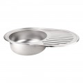 Кухонная мойка Lidz 7750 0,8 мм Micro Decor (LIDZ7750MDEC) - Фото 3