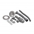Кухонна мийка Lidz 7848 0,8 мм Micro Decor (LIDZ7848MDEC) - Фото 5