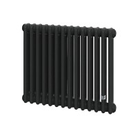 Трубчатый радиатор Multicolumn 0Q1030570140000RAL9005М (570 мм, 3 колонны, 14 секций) черный