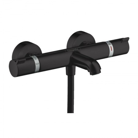 Термостат для ванни Hansgrohe ECOSTAT Comfort 13114670 зовнішнього монтажу колір покриття чорний матовий