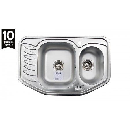 Кухонная мойка Romzha Rampa 1.5C Satin