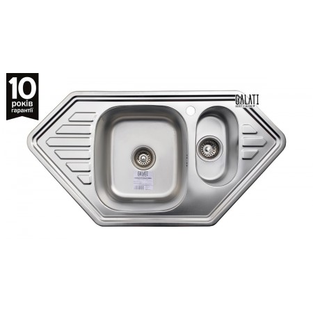 Кухонная мойка Romzha Meduza 1.5C Satin