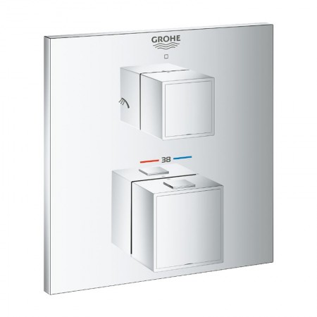Термостат прихованого монтажу на 2 споживача Grohe Grohtherm Cube (24154000)