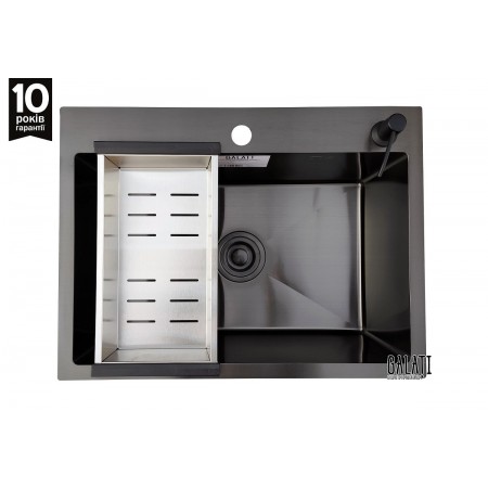 Кухонная мойка Romzha Arta U-550 BL