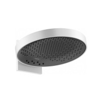 Верхній душ Hansgrohe Rainfinity 26234700 360 3jet із настінним тримачем, білий матовий