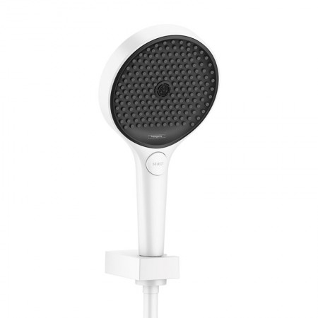 Душовий гарнітур Hansgrohe Rainfinity 26852700 130, 3jet, білий матовий