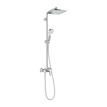 Душова система з одноважільний змішувач Hansgrohe Crometta E 240 1jet Showerpipe 27284000