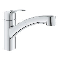 Змішувач для кухні з висувним виливом Grohe Eurosmart New (30305001)