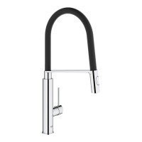 Змішувач для кухні з гнучким виливом Grohe Concetto new (31491000)