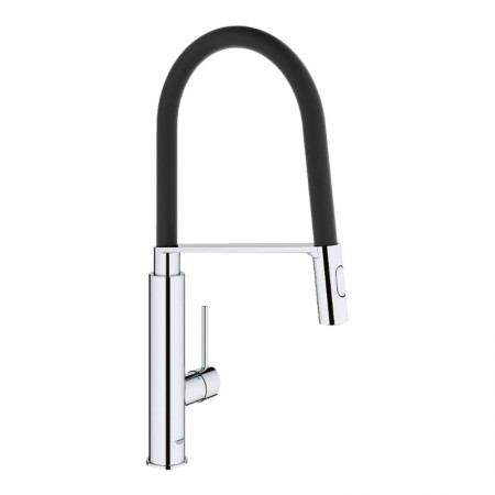 Змішувач для кухні з гнучким виливом Grohe Concetto new (31491000)