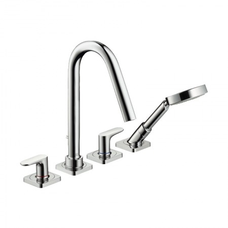 Змішувач для ванни Hansgrohe Axor Citterio M 34454000 двовентильний на 4 отвори