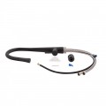 Змішувач для кухні Qtap Evicka з висувним виливом QTEVI9135103UB Black Matt - Фото 5