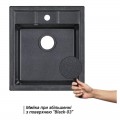 Кухонная мойка Lidz 460х515/200 BLA-03 (LIDZBLA03460515200) - Фото 2