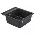 Кухонная мойка Lidz 460х515/200 BLA-03 (LIDZBLA03460515200) - Фото 3