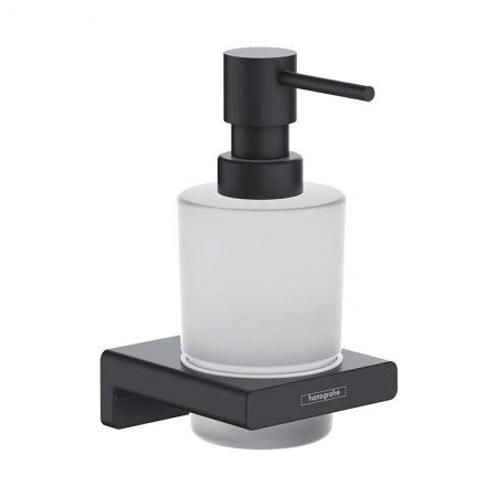 Дозатор для рідкого мила Hansgrohe ADDSTORIS 41745670 чорного матового кольору