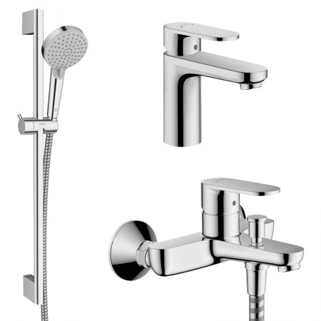 Набір змішувачів для ванної Hansgrohe VERNIS BLEND 71551112