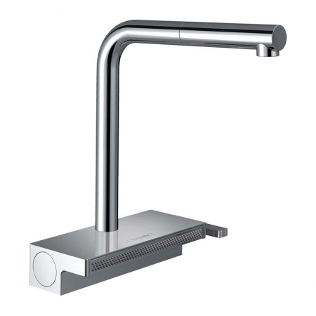 Змішувач для кухні Hansgrohe AGUNO SELECT 250, 2jet з витяжним виливом Sbox 73830000