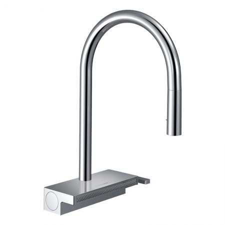 Змішувач для кухні Hansgrohe Aquno Select 170 M81 73831000 з висувним душем, 3jet, sBox
