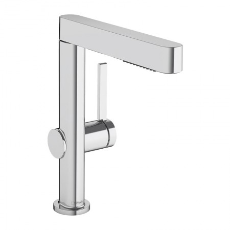 Змішувач для умивальника Hansgrohe Finoris 76063000 з висувним виливом