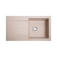 Кухонна мийка Romzha Quadro Bezhevy (401)