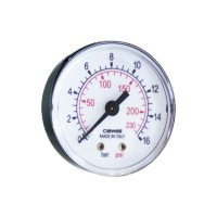 Манометр аксіальний Cewal D=50мм (0-16 bar) 1/4'' (91459511)