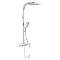 Душевая система c термостатом IMPRESE CENTRUM SQP T-15610W
